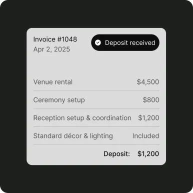 Contracts & payments automation
