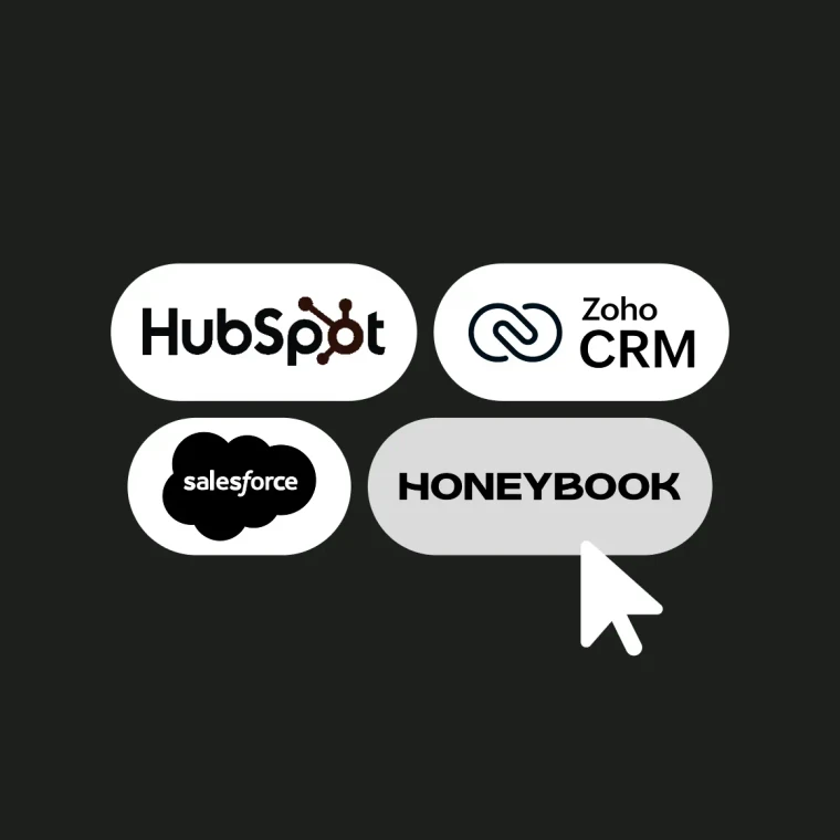 Works with your CRM